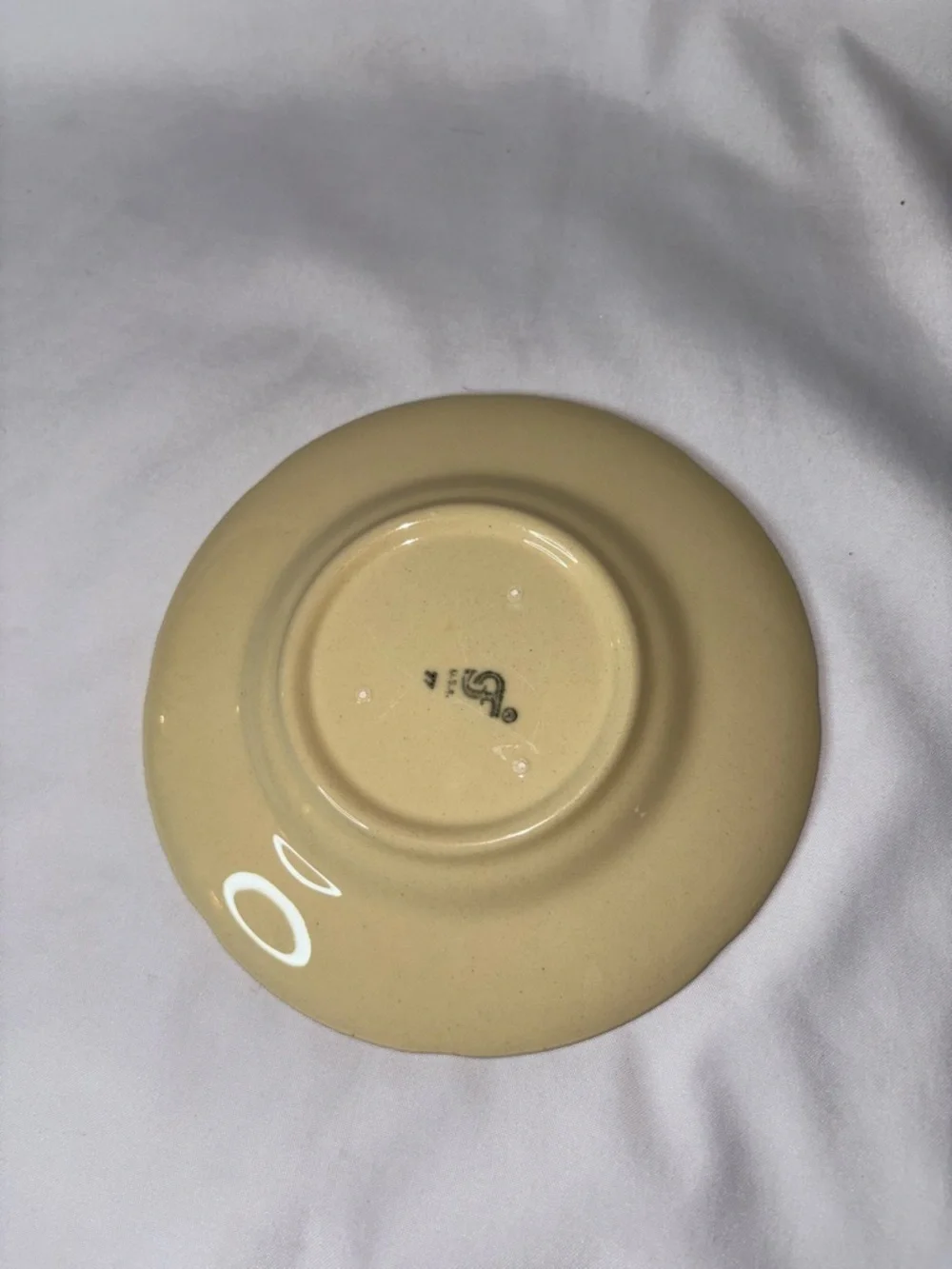 Franciscan Apple Set of 4 Sauce Dessert Plates 6.5” Vintage USA Hand Painted
